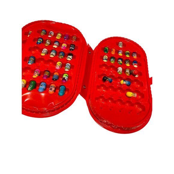 Mighty Beanz Collection With Cases & Cards 2000-2004 105+ Pieces Lot Vintage Toy - Picture 6 of 16